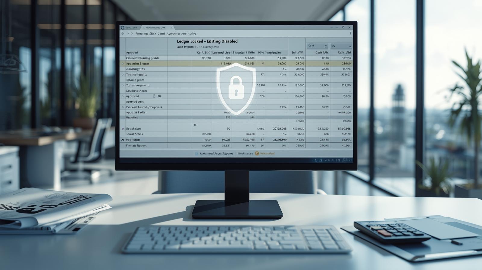 Lock-in Function for Ledgers